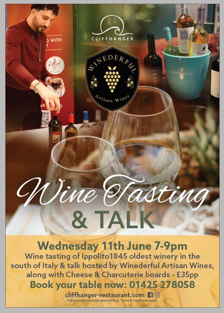 Wine Tasting & TALK